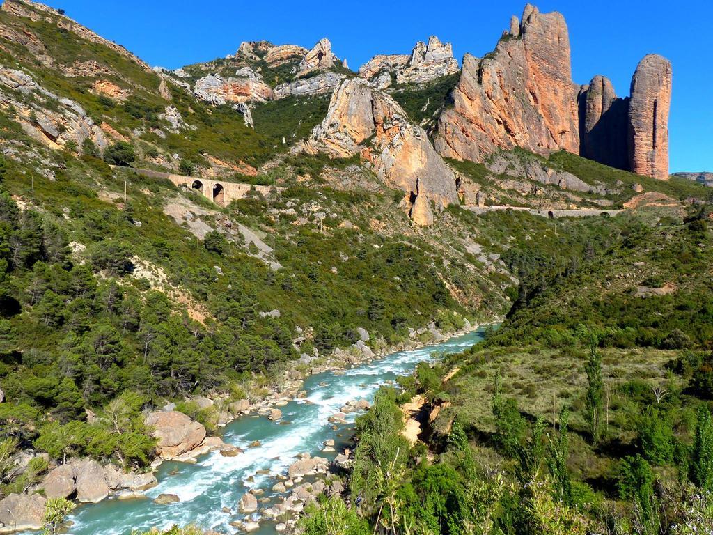 הוילה Santa Eulalia de Gállego Casa Felisa Pirineo Aragones מראה חיצוני תמונה
